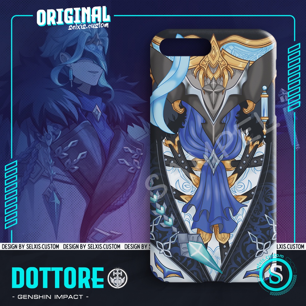 Phone Case Genshin Impact Fatui Harbingers Dottore