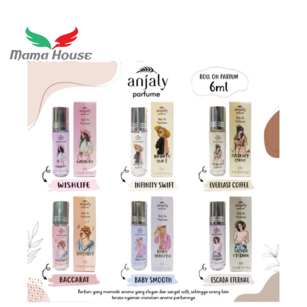 [MH] Geamoore Parfume Roll On Anjaly 6ML Pewangi Badan