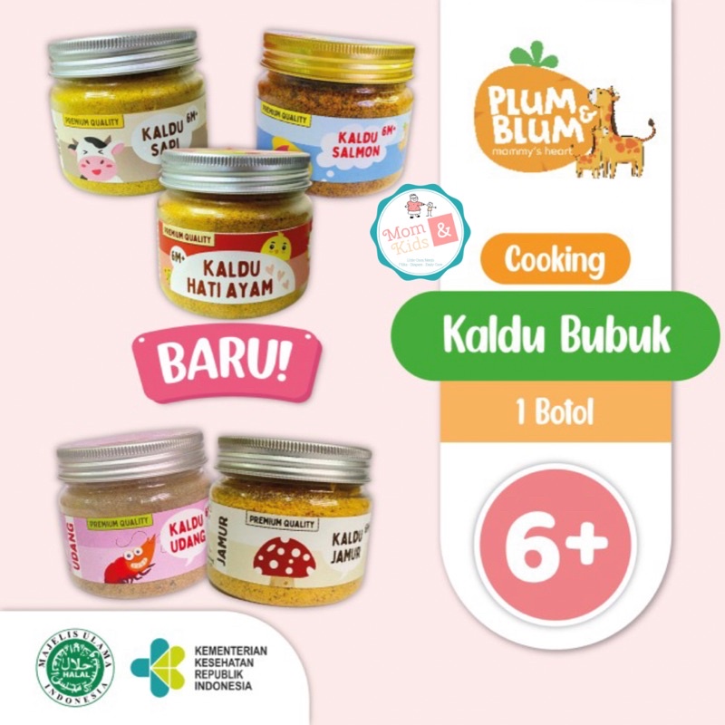 Plum &amp; Blum Kaldu Bubuk MPASI Bayi No MSG 100gr | PlumandBlum