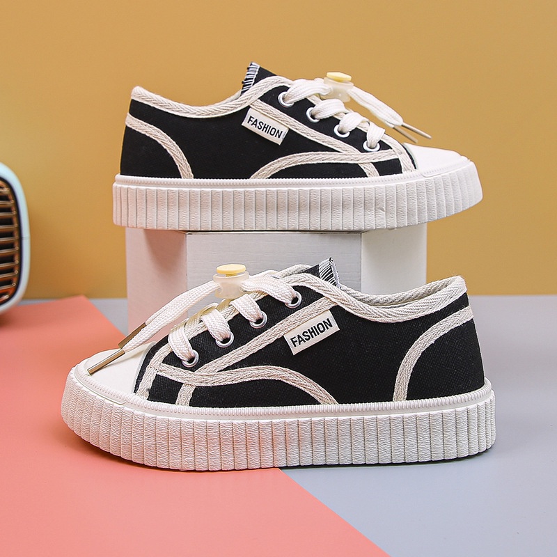 JAKARTAWHOLESALE [COD] 30223 SEPATU SEKOLAH SNEAKERS ANAK PEREMPUAN / LAKI-LAKI FASHION IMPORT MODEL TERBARU NYAMAN DIPAKAI ANTI SLIP