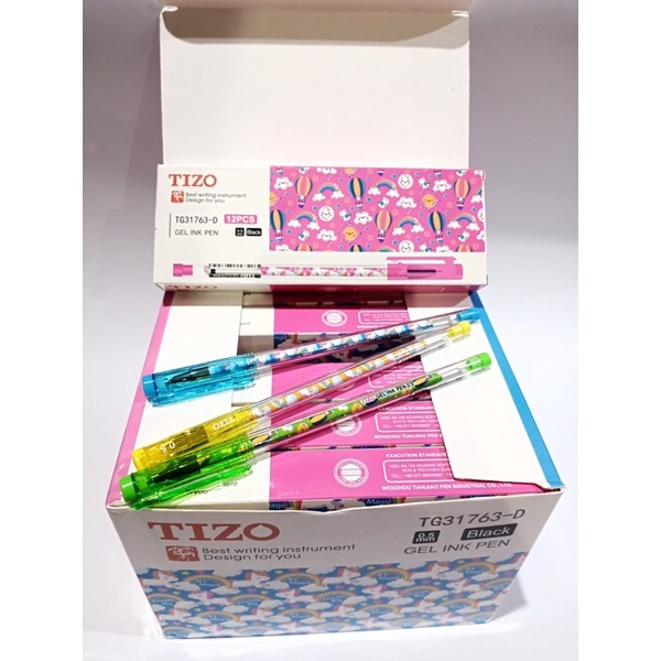 

Pen bolpen pulpen gel TIZO