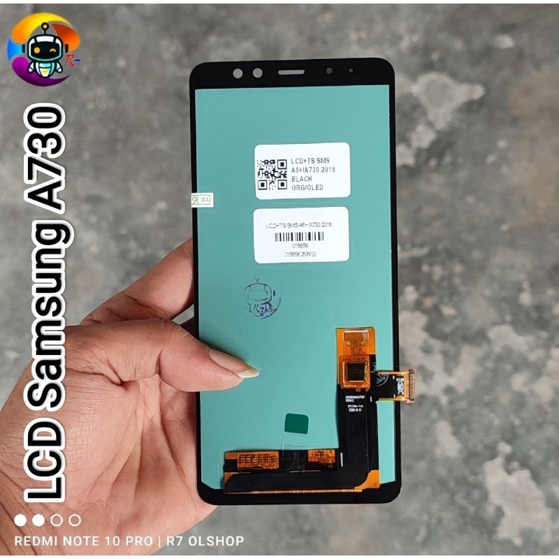 Lcd Samsung A8 Plus 2018 A730 Oled Fullset Original