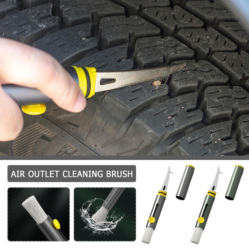 Sikat Pembersih Multifungsi Untuk Ventilasi Ac Mobil