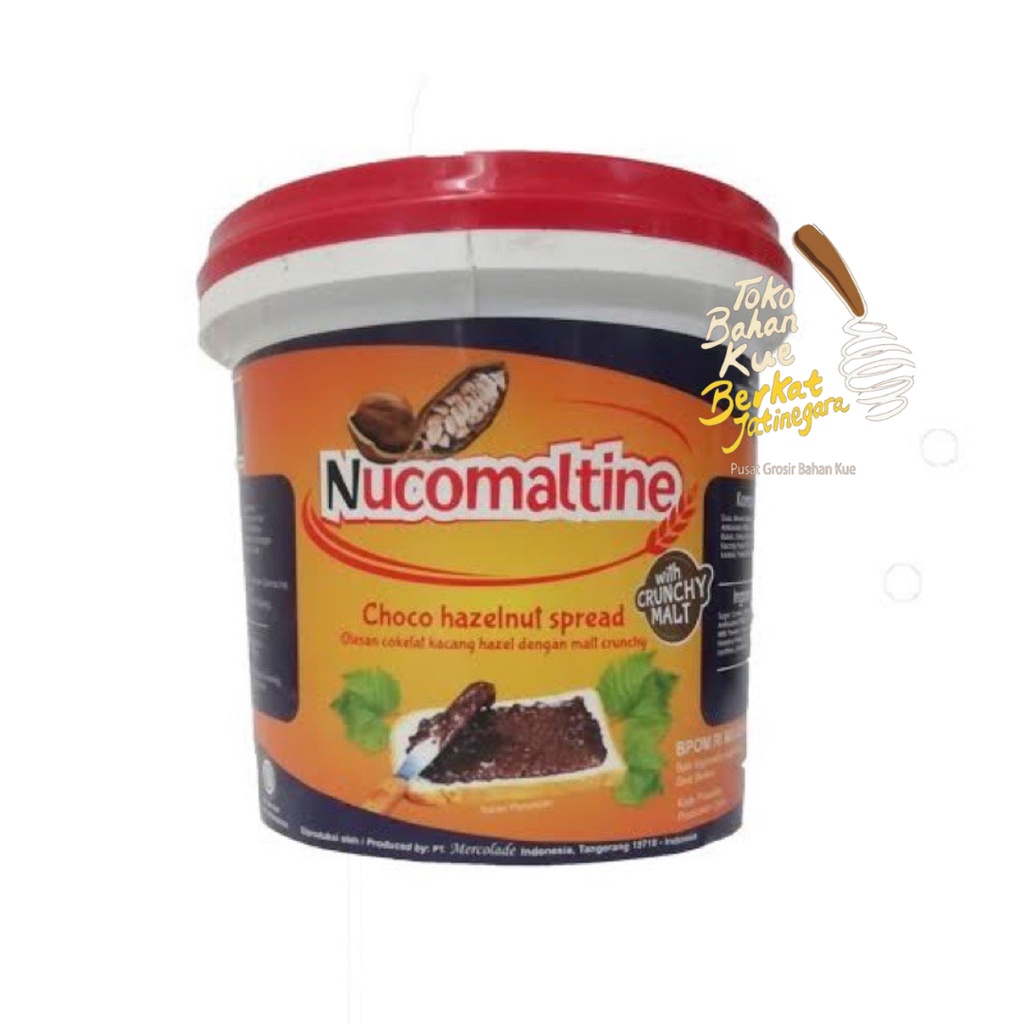 

NUCOMALTINE CHOCO HAZELNUT SPREAD CRUNCHY 1 KG / SELAI (PCS)