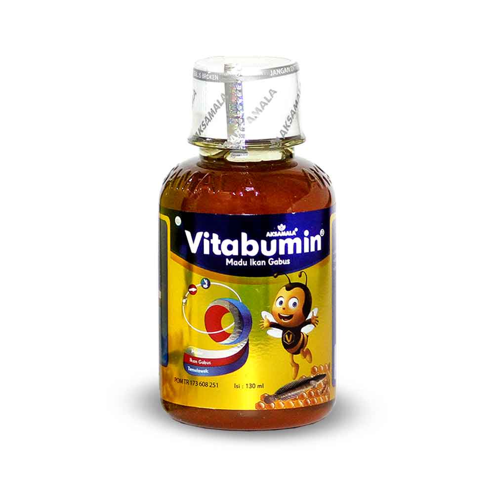 VITABUMIN 130 mL -  Multivitamin Nutrisi Penambah Nafsu Makan &amp; Berat Badan Tingkatkan Daya Tubuh Lancarkan Pencernaan