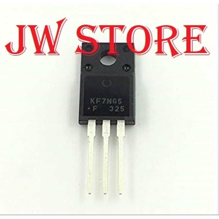 Pangestu Sparepart - KF7N65 KF7N65F=svf7n65=pqpf7n65 7N65 N-CH MOSFET TO-220F ready stock ic transis