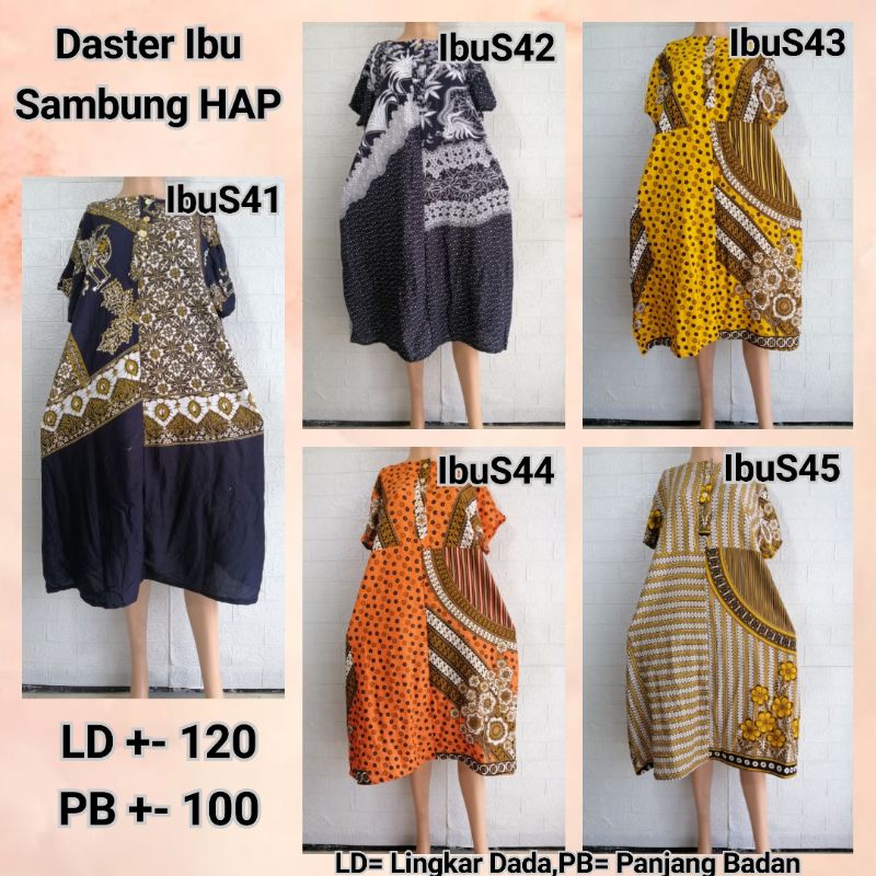 DASTER IBU SAMBUNG HAP LD 120CM BUSUI FRIENDLY