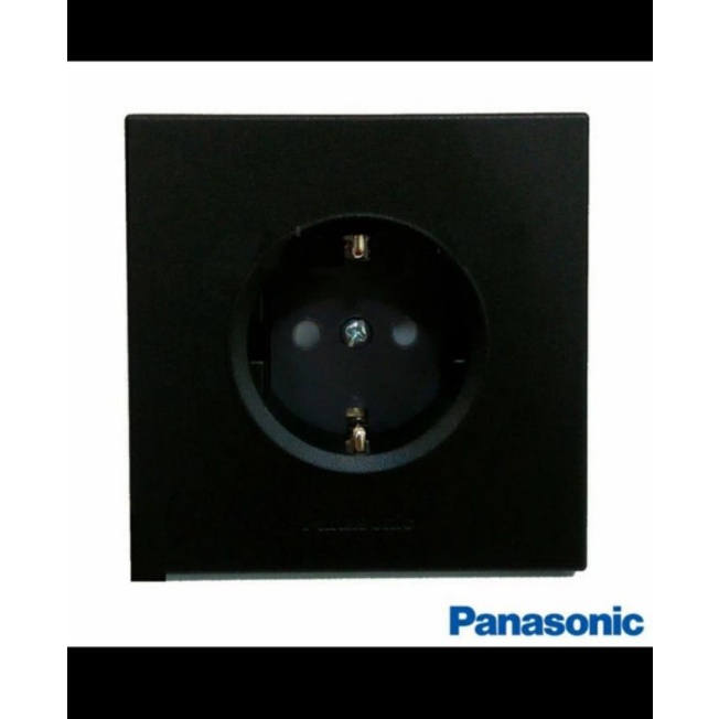 Stop kontak inbow panasonic stop kontak listrik putih / silver / hitam inbow