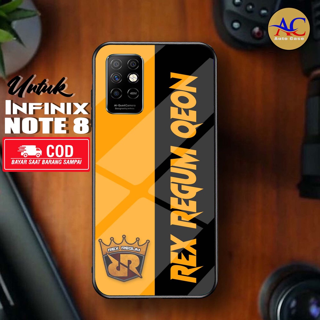 Case INFINIX NOTE 8 Terbaru - Auto Case [ RRQ ] Kesing INFINIX NOTE 8 - Case Hp - Casing Hp - Hardca