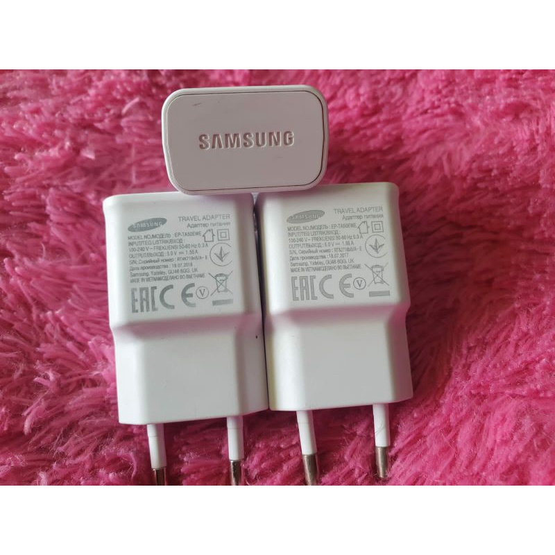 Adaptor charger original copotan hp Samsung J7 pro J7+ A7 2018 A6 A6+ dll