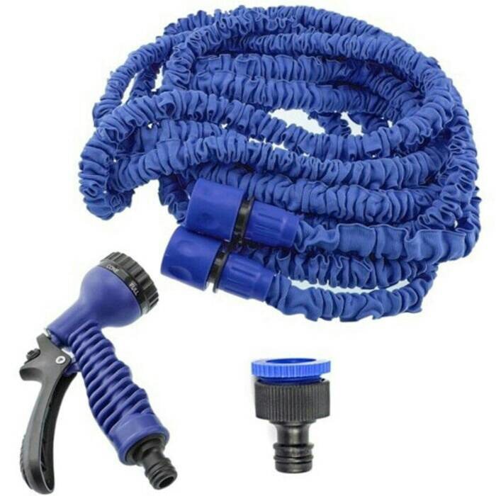 SHENAR SEMPROTAN SELANG FLEKSIBEL ELASTIS MAGIC HOSE 15M / 7.5M - SELANG TAMAN, MOBIL, RUMAH SERBAGUNA , MYHOUSEHOLDD168