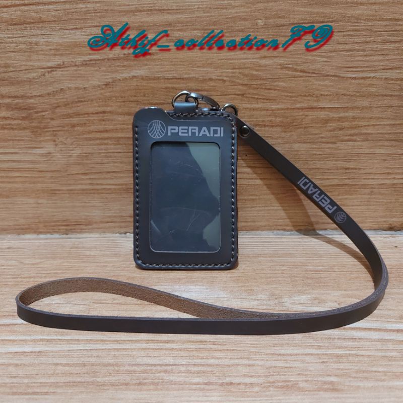

Tempat Id Card PERADI Kulit Holder Id Card Kulit PERADI