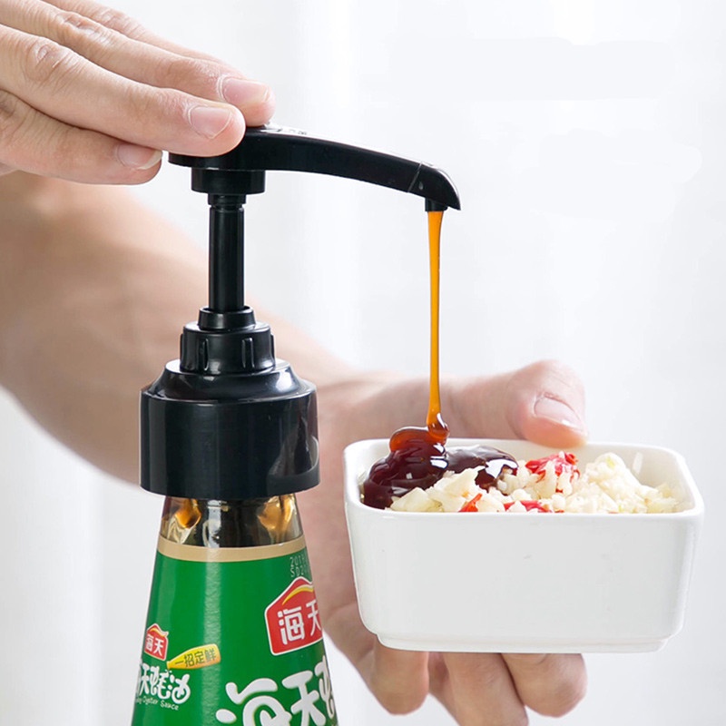 MSY Kepala Pump Botol Sirup / Kecap / Saus/ Pompa Tekan Untuk Botol Saus