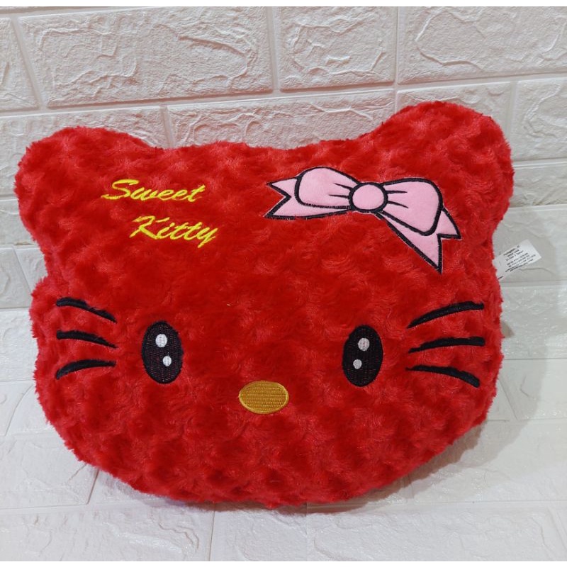 BANTAL KEPALA HELLO KITTY..bulu Snail