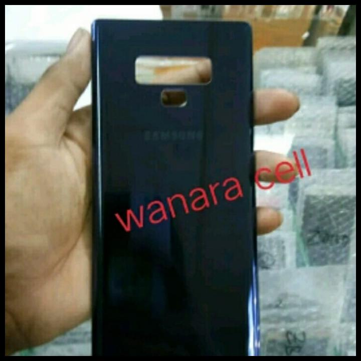 Back Door Backdoor Tutup Belakang Kesing Samsung Note 9 Ori Biru