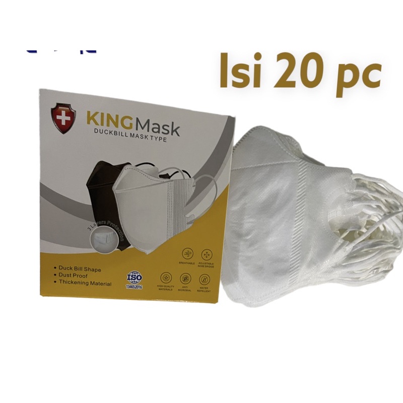 DUCKBILL KING MASK ISI 20pc