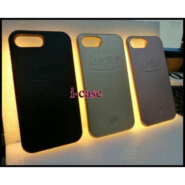 Lumee Case Iphone 7 Plus Selfie Led Power Bank Case Original
