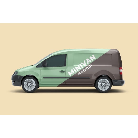 Mini Van Mockup 6