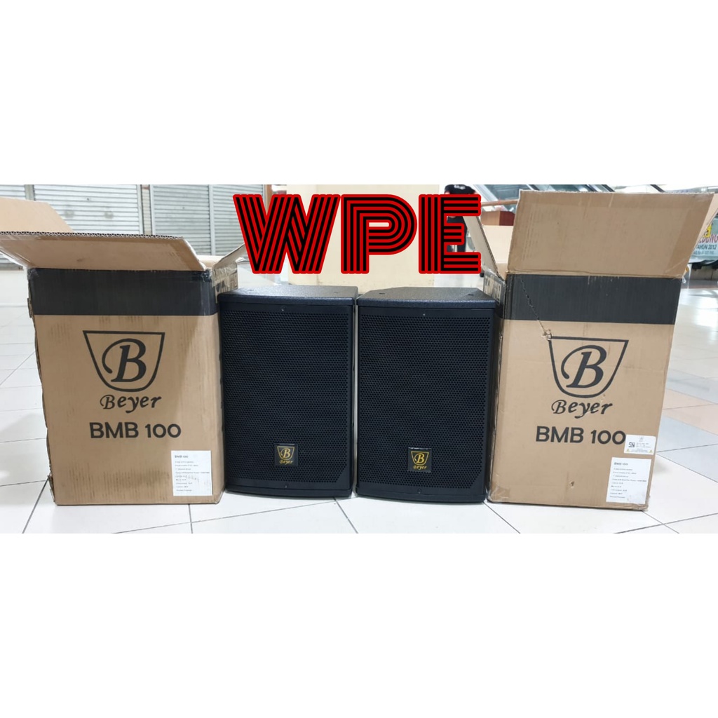 speaker aktif beyer bmb 100 10inch original beyer bmb100 sepasang