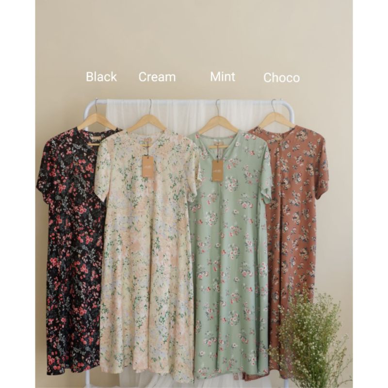 Hana Home Dress Nilam/Daster Nilam Premium/Home Dress Nilam/Daster Katun Rayon Premium Nilam