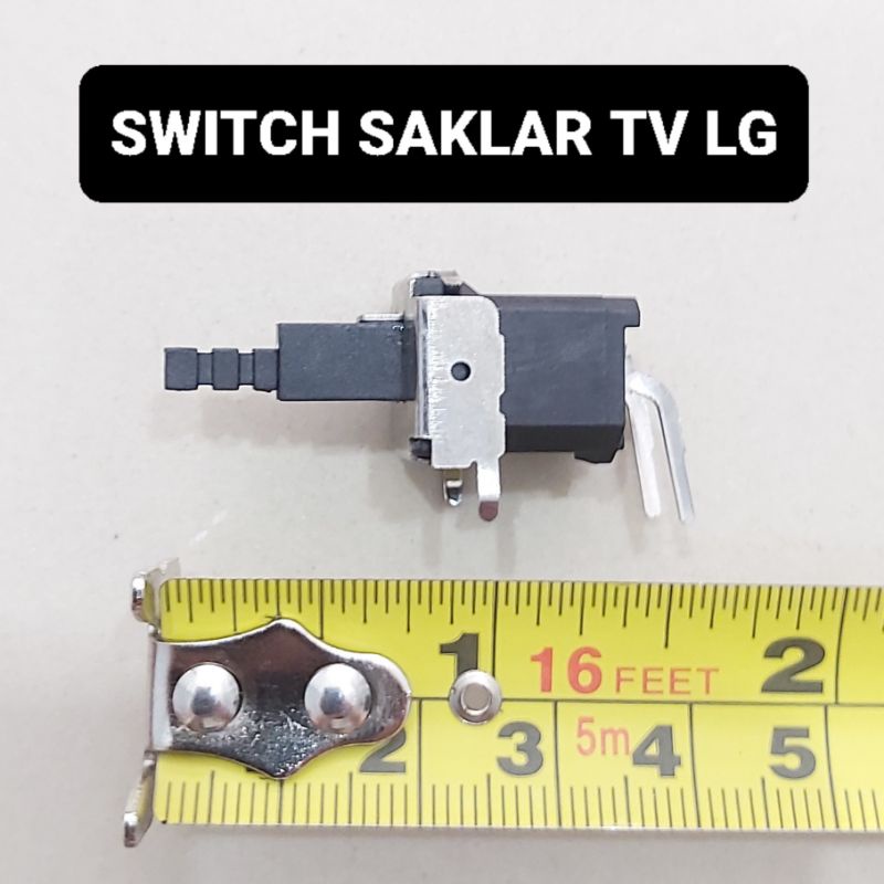 Switch Saklar TV LG 2 Pin Kaki Hitam