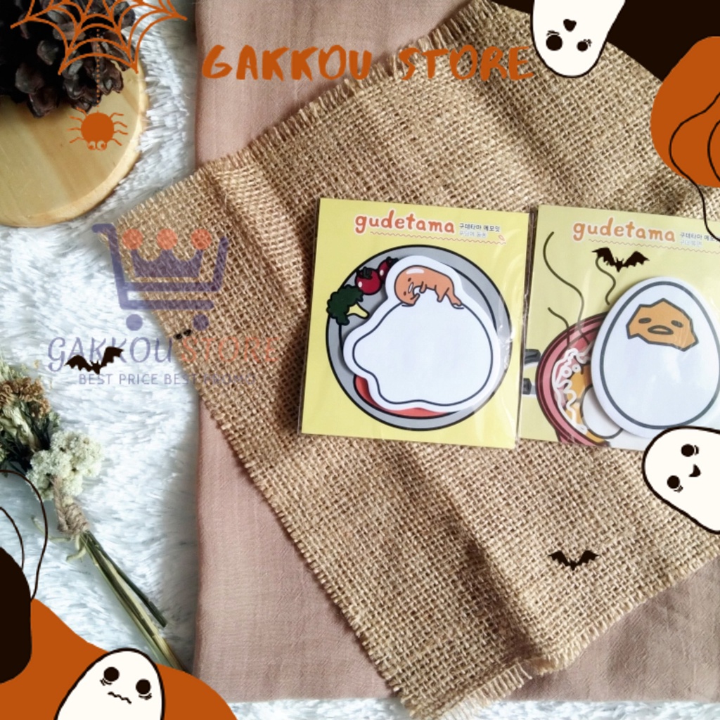 

Memo Sticky Stick Note Notes Egg Catatan Tempel Telur Aesthetic Imut Lucu Cute