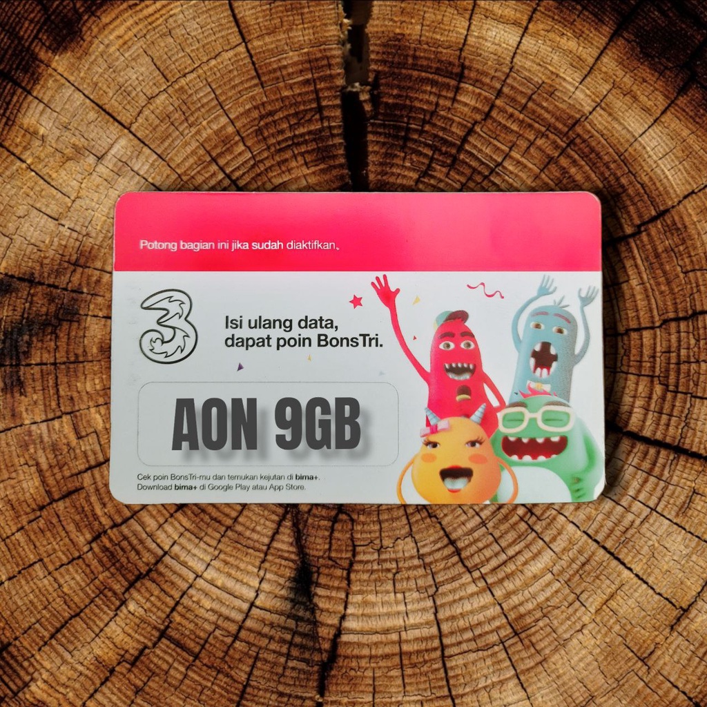 VOUCHER THREE AON 9GB