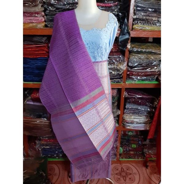 SIRAT PAYET KRISTAL - BERKILAU - LANGKA SONGKET PUCCA KLASIK TENUN TANGAN TARUTUNG SONGKET PENGANTIN