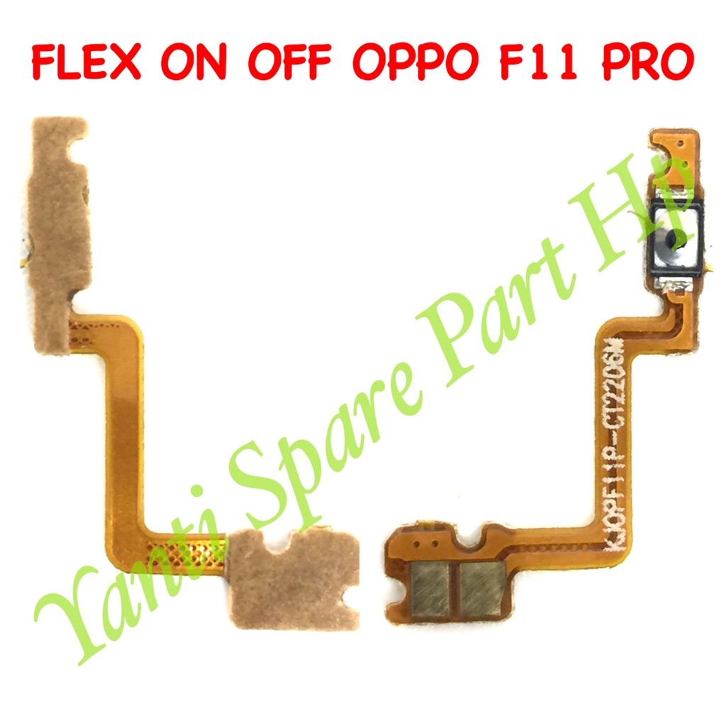 Flexible On Off Oppo F11 Pro Original Terlaris New