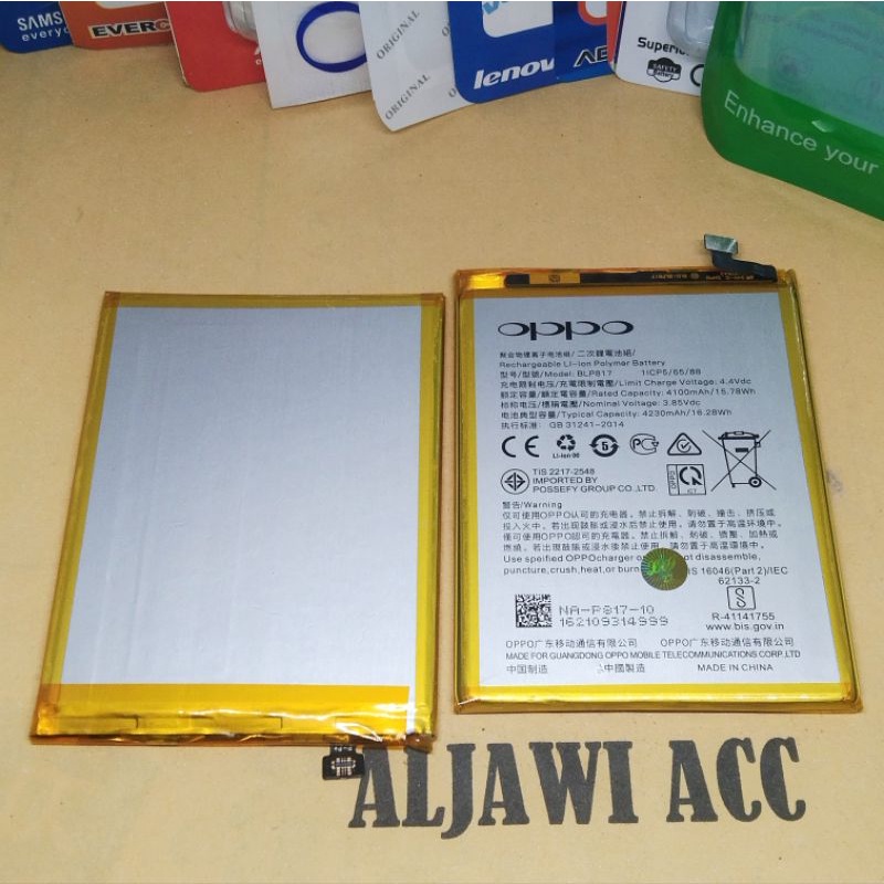 Baterai Bt Batre Battery Oppo A15 / A15S / A12 BLP817 BLP-817