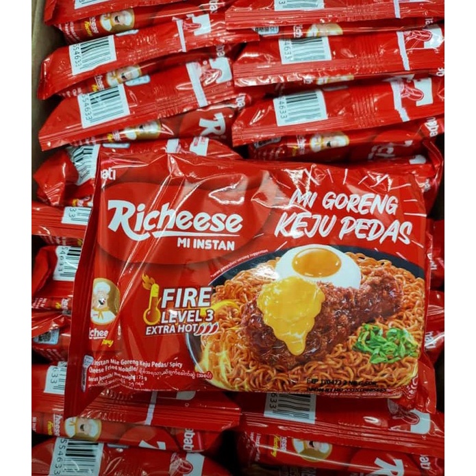 

Mie Richeese | Mie Richeese Goreng Pedas | Mie Richeese Mie Goreng Keju