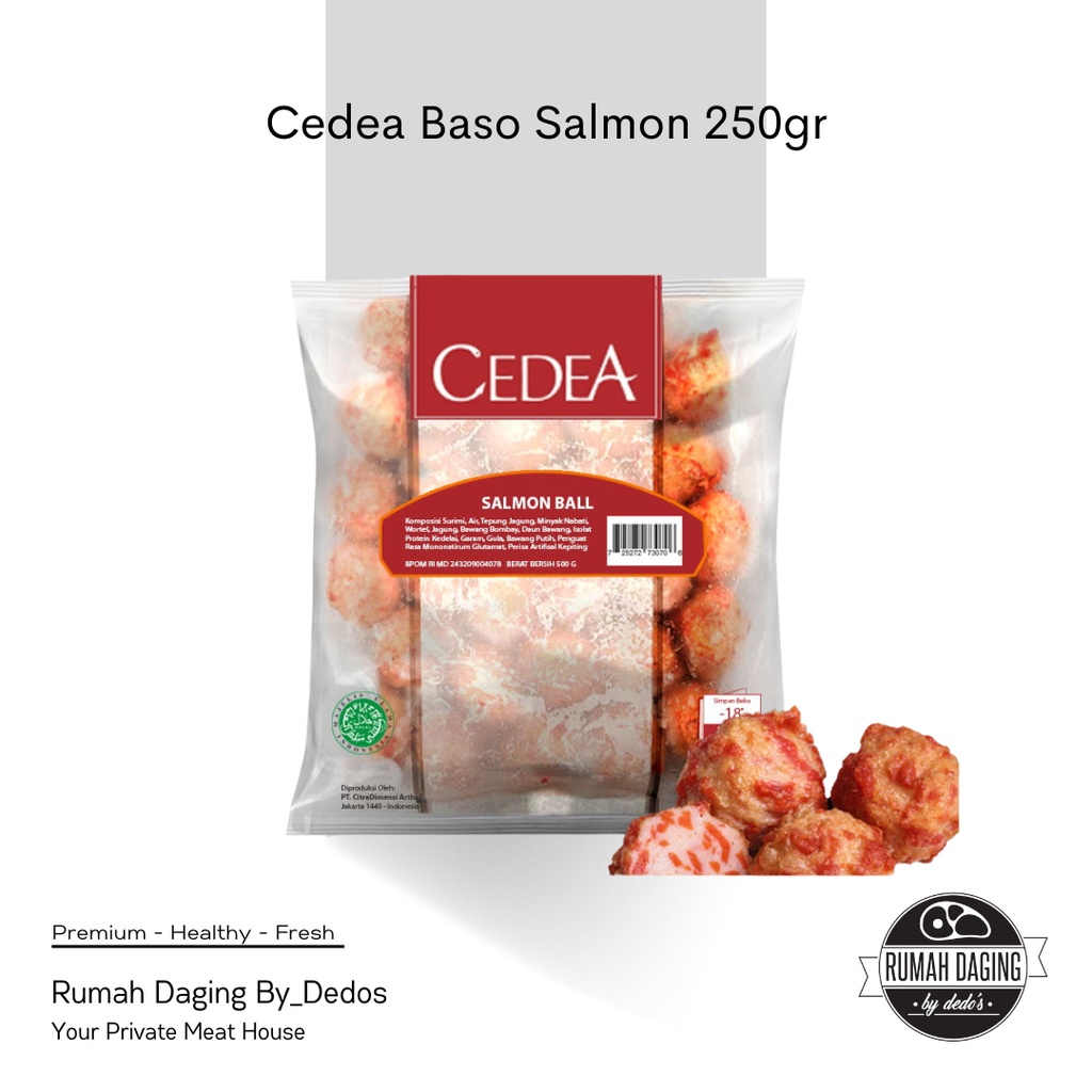

CEDEA BASO SALMON 250gr | CEDEA BASO SEAFOOD OLAHAN