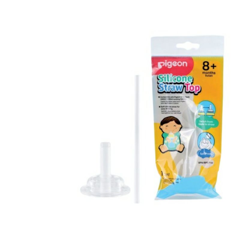 Pigeon Silicon Straw Top / Sedotan Botol Pigeon