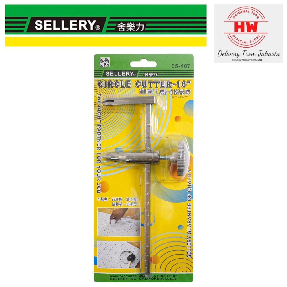 

CIRCLE CUTTER ALAT PEMOTONG LINGKARAN GYPSUM CARDBOARD SELLERY 05-407