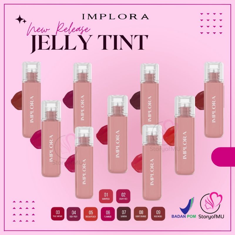 IMPLORA jelly tint - jelly tint implora - implora jelly - implora liptint - implora glossy - implora Glossy Plumpy Jelly Tint - LipTint implora - liptint implora - lip tint implora - implora jelly - implora jelly tint - implora lip tint - implora liptint