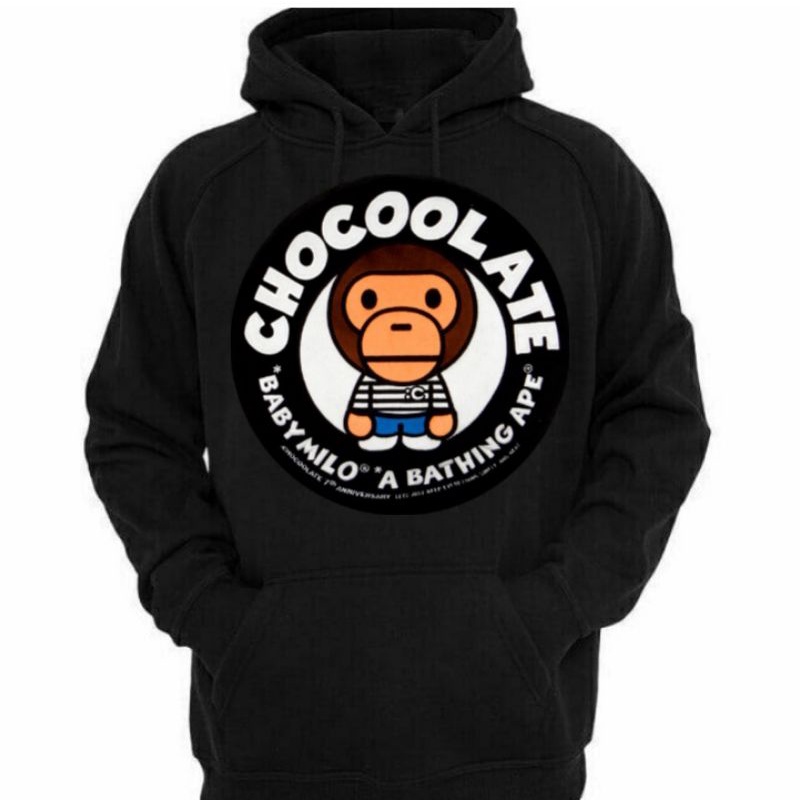 Hoodie Chocoolate Baby Milo A Bathing Ape