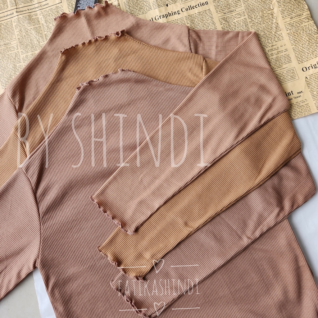 By Shindi - Inner Lengan Panjang / Turtleneck  Inner / Sleeveless Inner