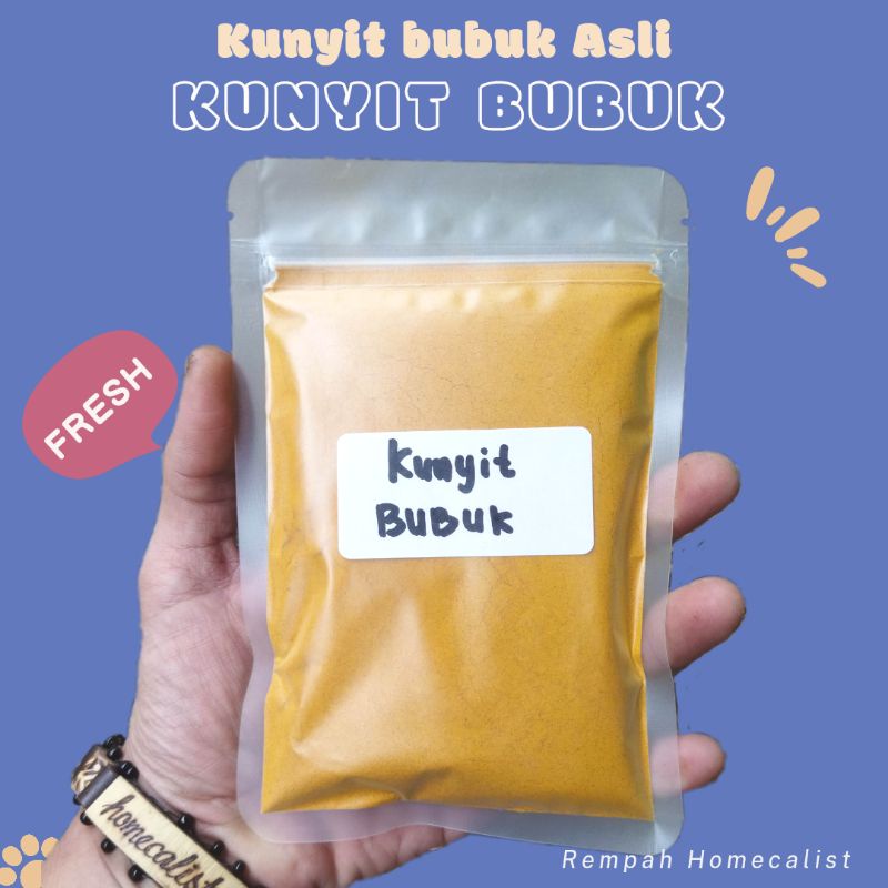 Kunyit Bubuk Asli 100gram