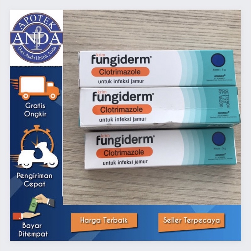 Fungiderm Salep - Fungiderm Krim Untuk Infeksi Jamur Dikulit