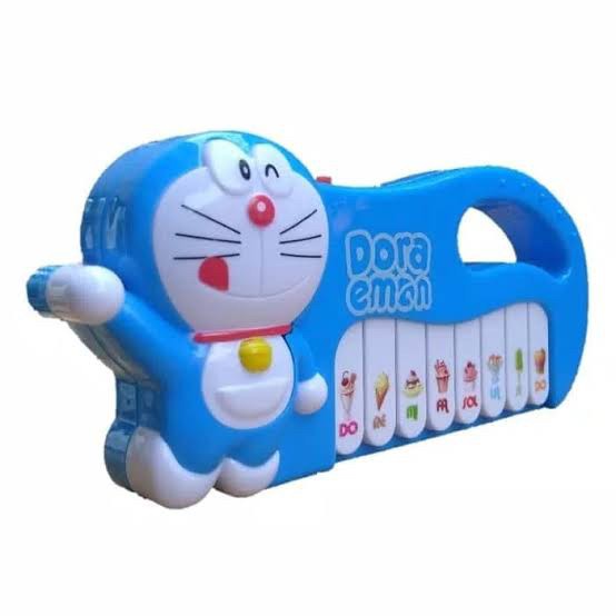 mainan musikal piano doraemon mainan anak piano organt musik