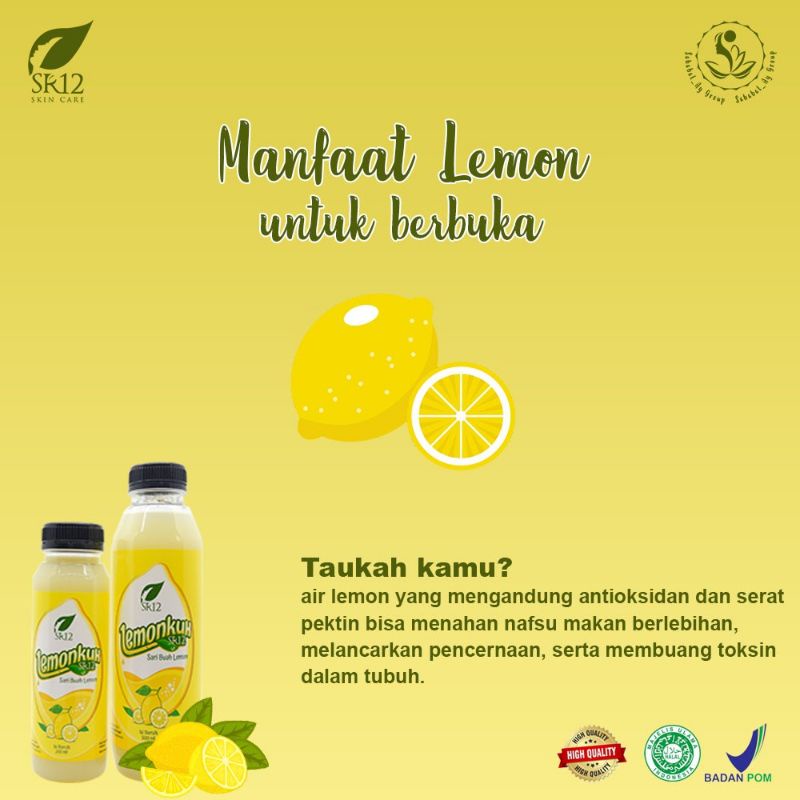 

SR12 lemonku-99%SARI Buah lemon asli/meningkatkan daya tahan tubuh