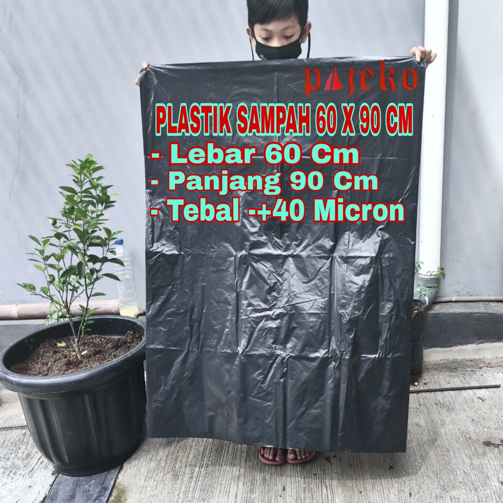 Kantong Plastik Sampah 60 x 90 cm , Kantong Plastik Sampah Hitam 60 x 90 Cm , Kantong Sampah 60 x 90