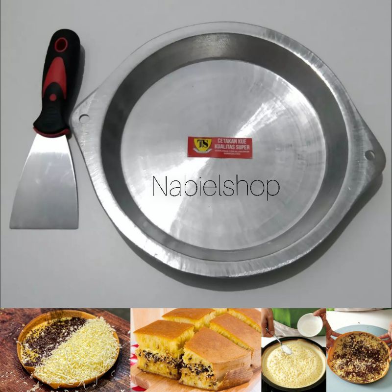 Cetakan terang bulan loyang martabak manis