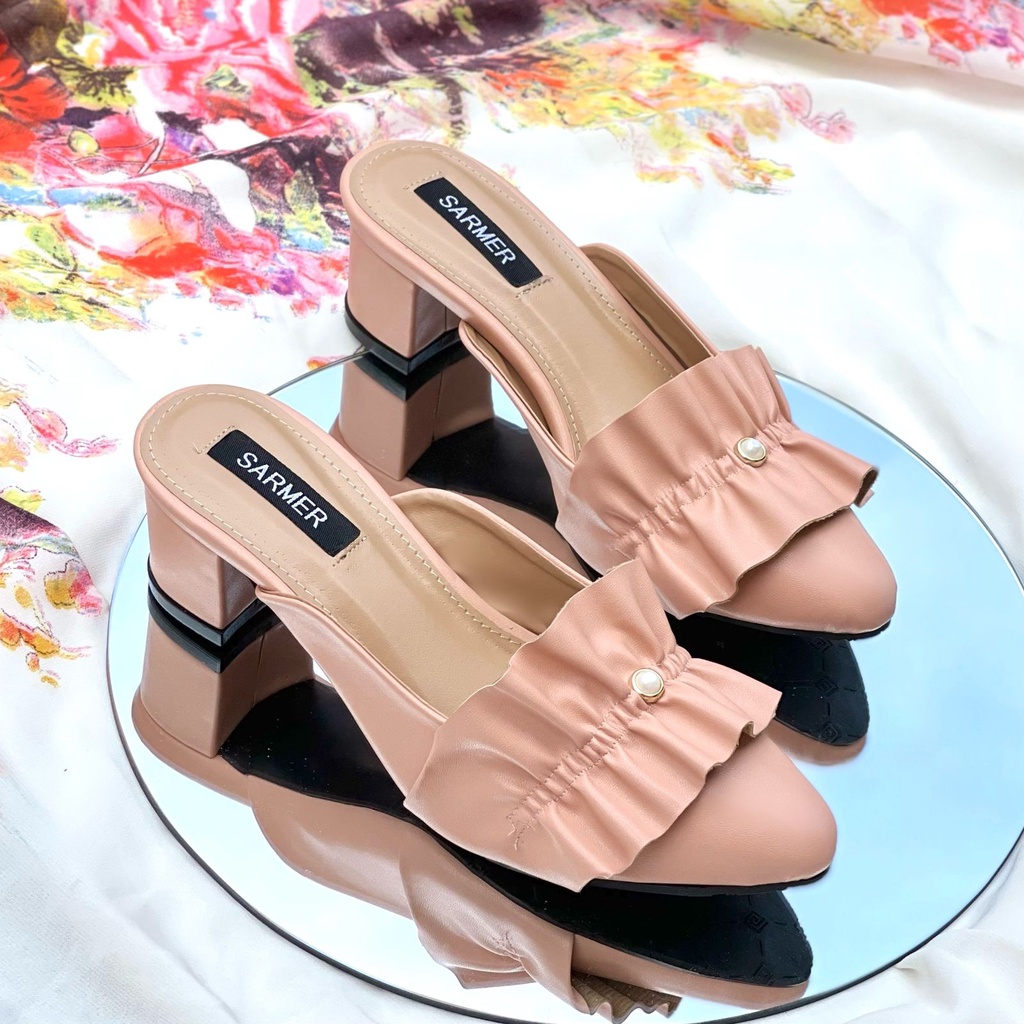 SARMER - HILDA HEELS CHERRY 5CM