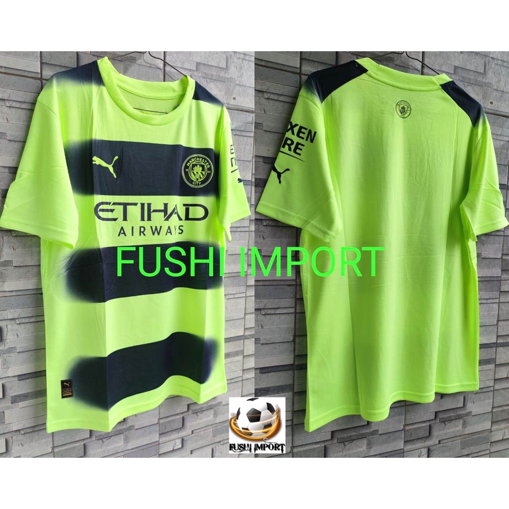 Jersey Baju Bola City 3rd Third 2022 2023 Grade Ori