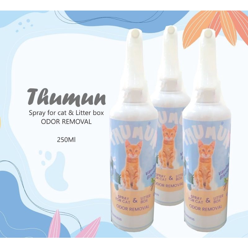Jual Penghilang Bau pasir kucing Thumun Penghilang Bau Bak Pasir Kucing