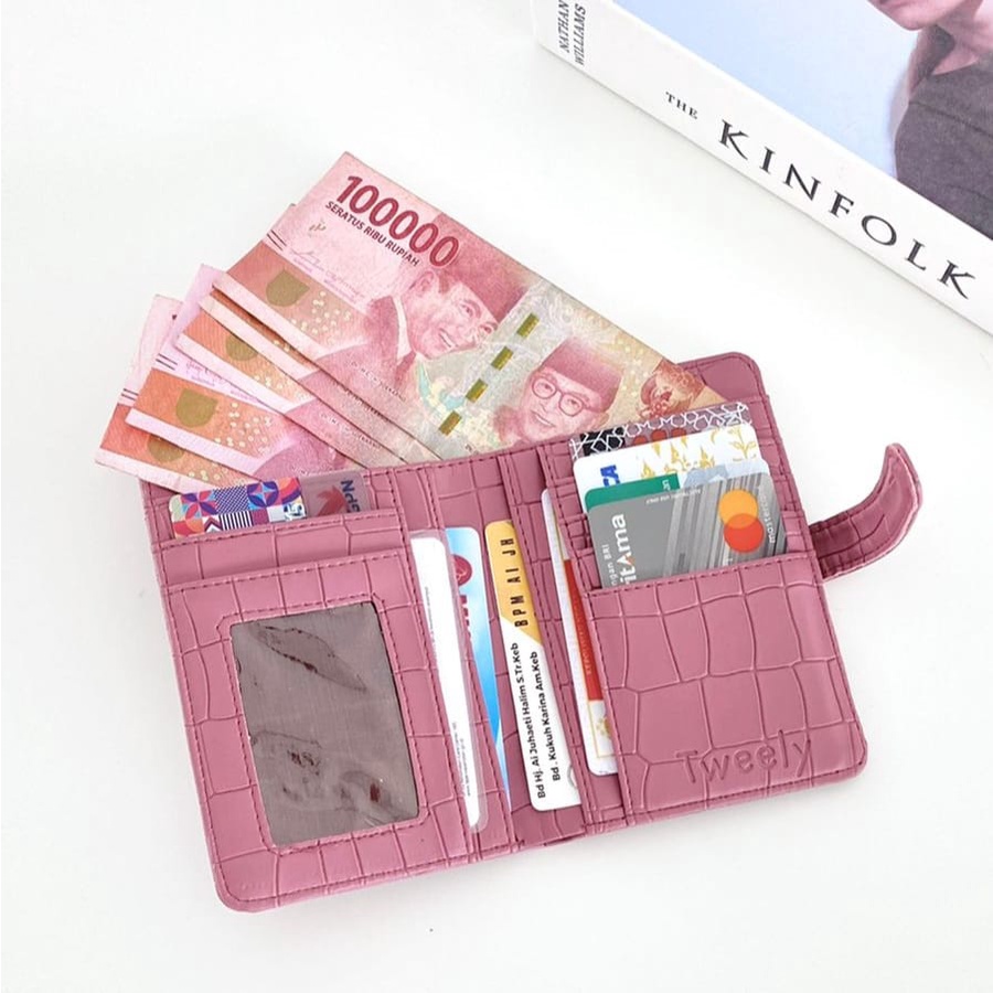 Sheya Wallet - Dompet Wanita - Tweelyforbag - Dompet Lipat Tweely