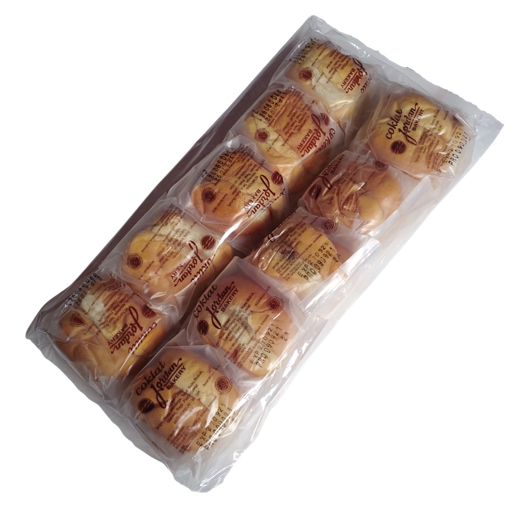 Per Pack Jordan Bakery isi 2 - Roti Jordan Coklat