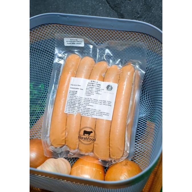 

Sosis Ayam Keju / Chicken Sausage Cheese Bratwurst (Qty. 1 kg)