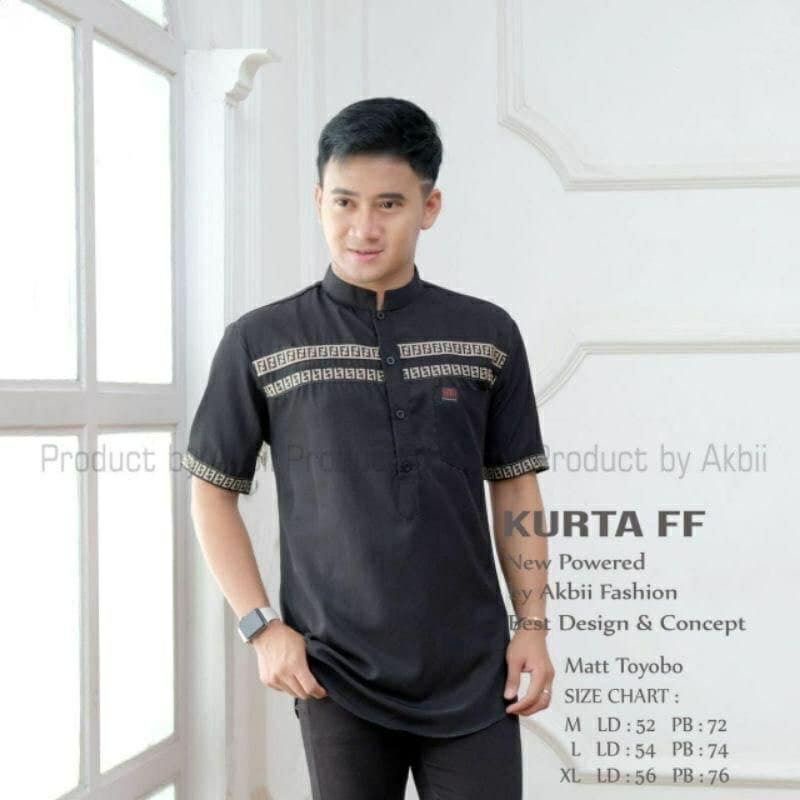 KURTA PRIA LENGAN PENDEK FATKHAN91